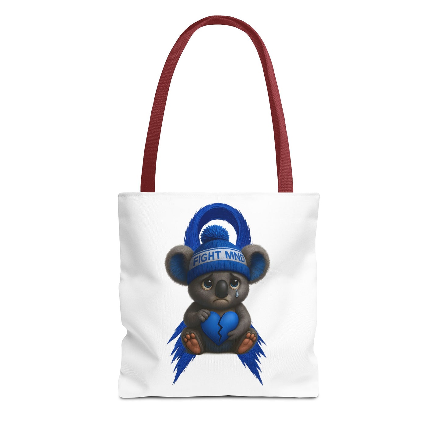 MND Awareness Koala – Tote Bag | Support Motor Neurone Disease Research | Waratah and Wood Comfort and Courage Collection