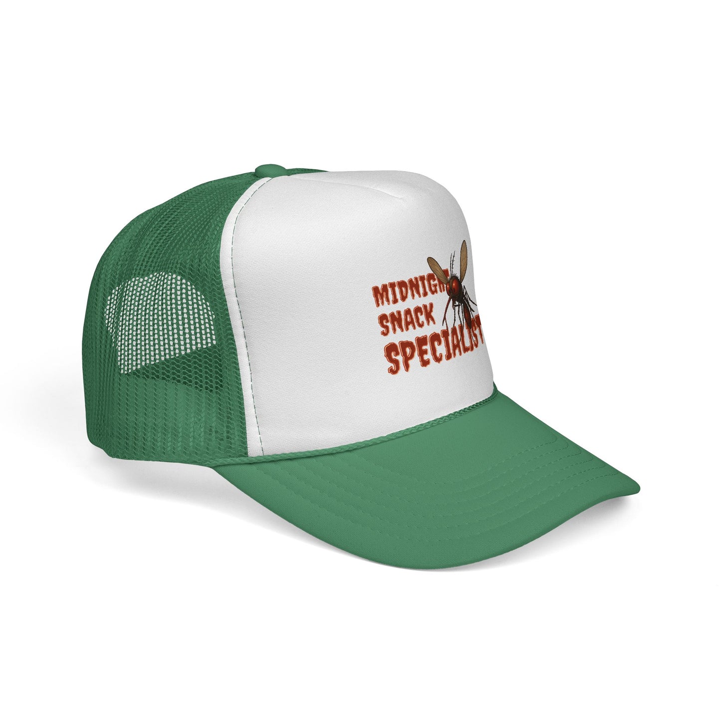 Midnight Snack Specialist – Aussie Trucker Cap | Funny Mozzie Vampire Hat | Waratah and Wood Pride and Play Collection