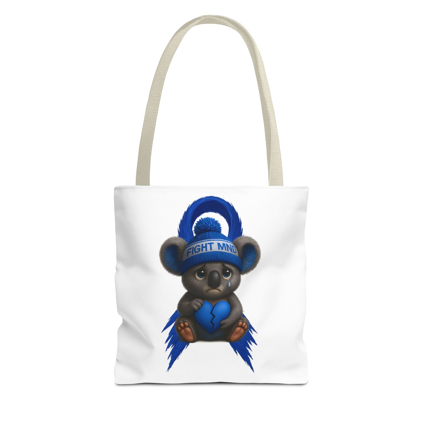 MND Awareness Koala – Tote Bag | Support Motor Neurone Disease Research | Waratah and Wood Comfort and Courage Collection
