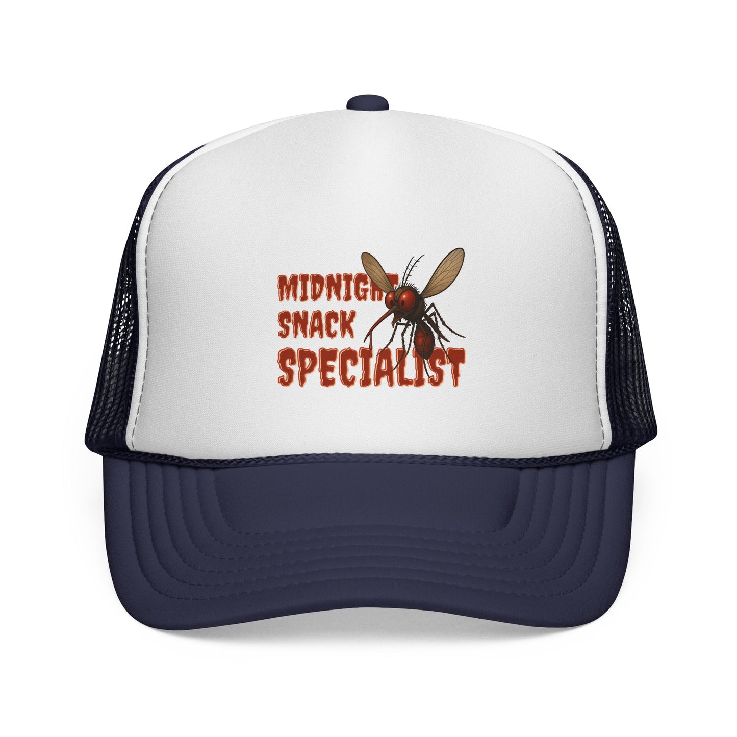 Midnight Snack Specialist – Aussie Trucker Cap | Funny Mozzie Vampire Hat | Waratah and Wood Pride and Play Collection