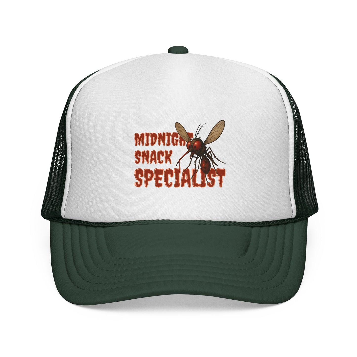 Midnight Snack Specialist – Aussie Trucker Cap | Funny Mozzie Vampire Hat | Waratah and Wood Pride and Play Collection