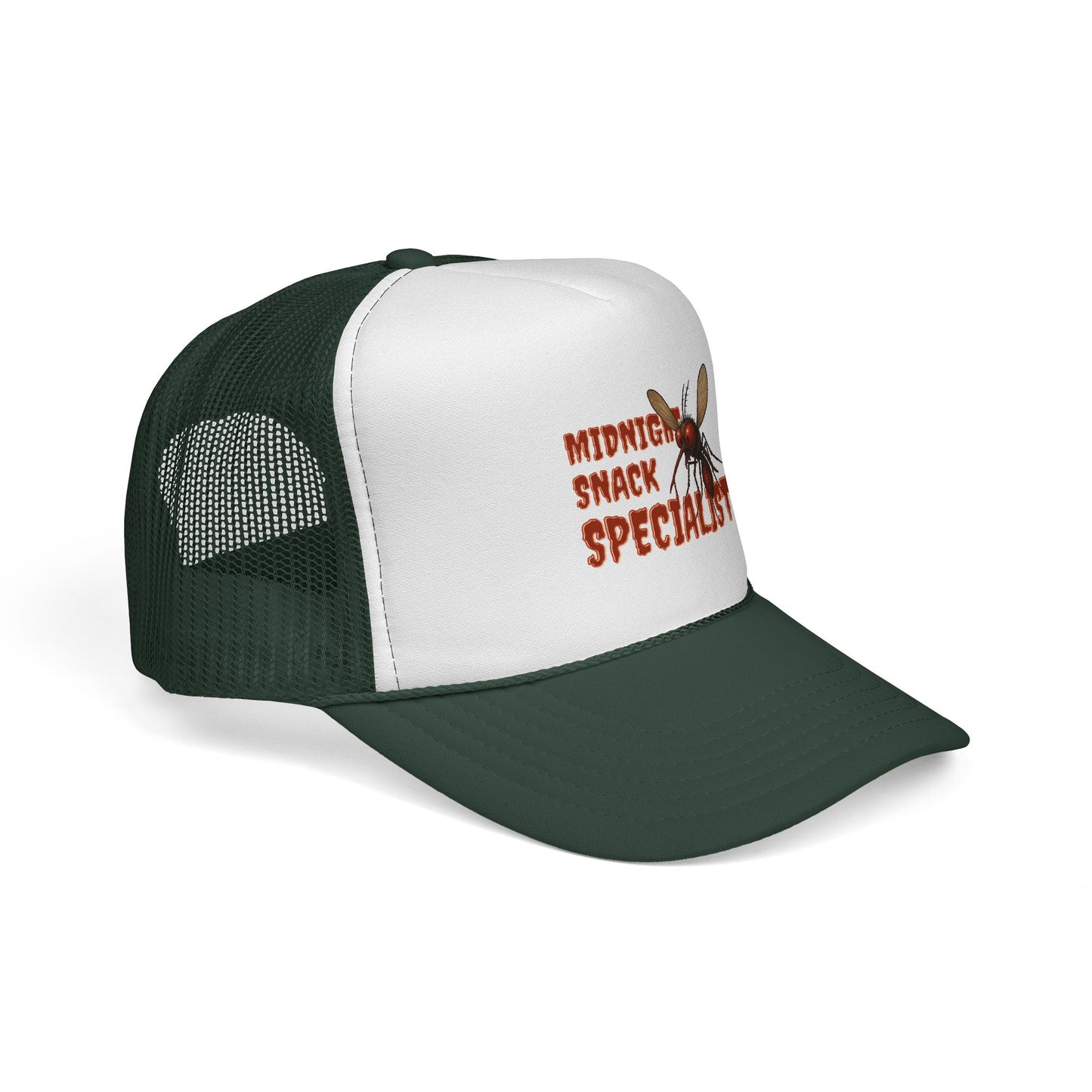 Midnight Snack Specialist – Aussie Trucker Cap | Funny Mozzie Vampire Hat | Waratah and Wood Pride and Play Collection