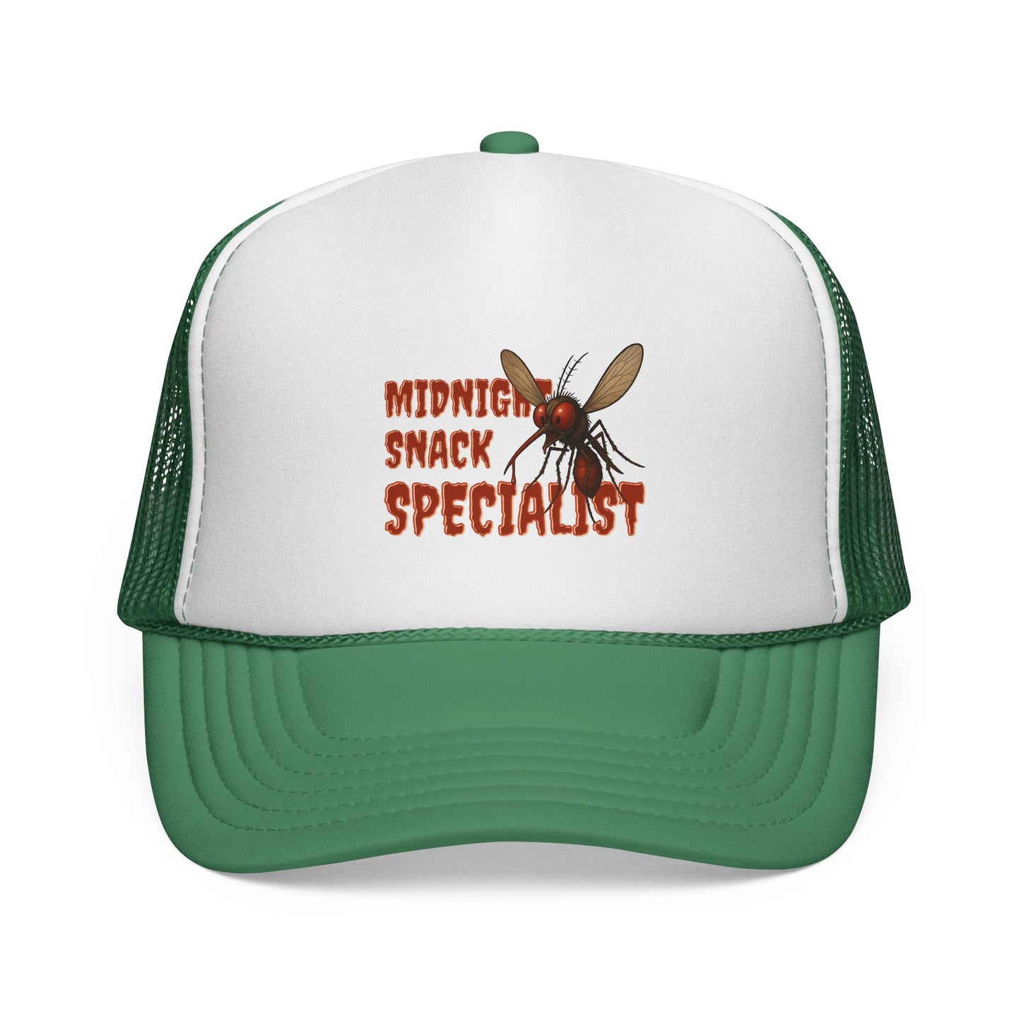 Midnight Snack Specialist – Aussie Trucker Cap | Funny Mozzie Vampire Hat | Waratah and Wood Pride and Play Collection
