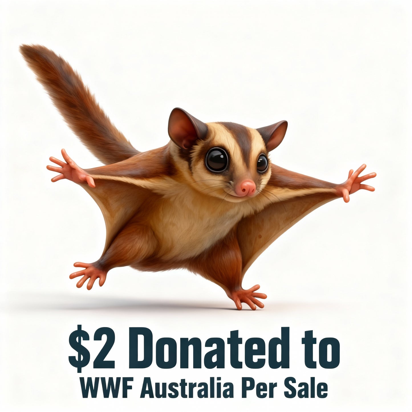 Critically Endangered Canberra Grassland Earless Dragon - Adult Sweatshirt – Australian Wildlife Awareness