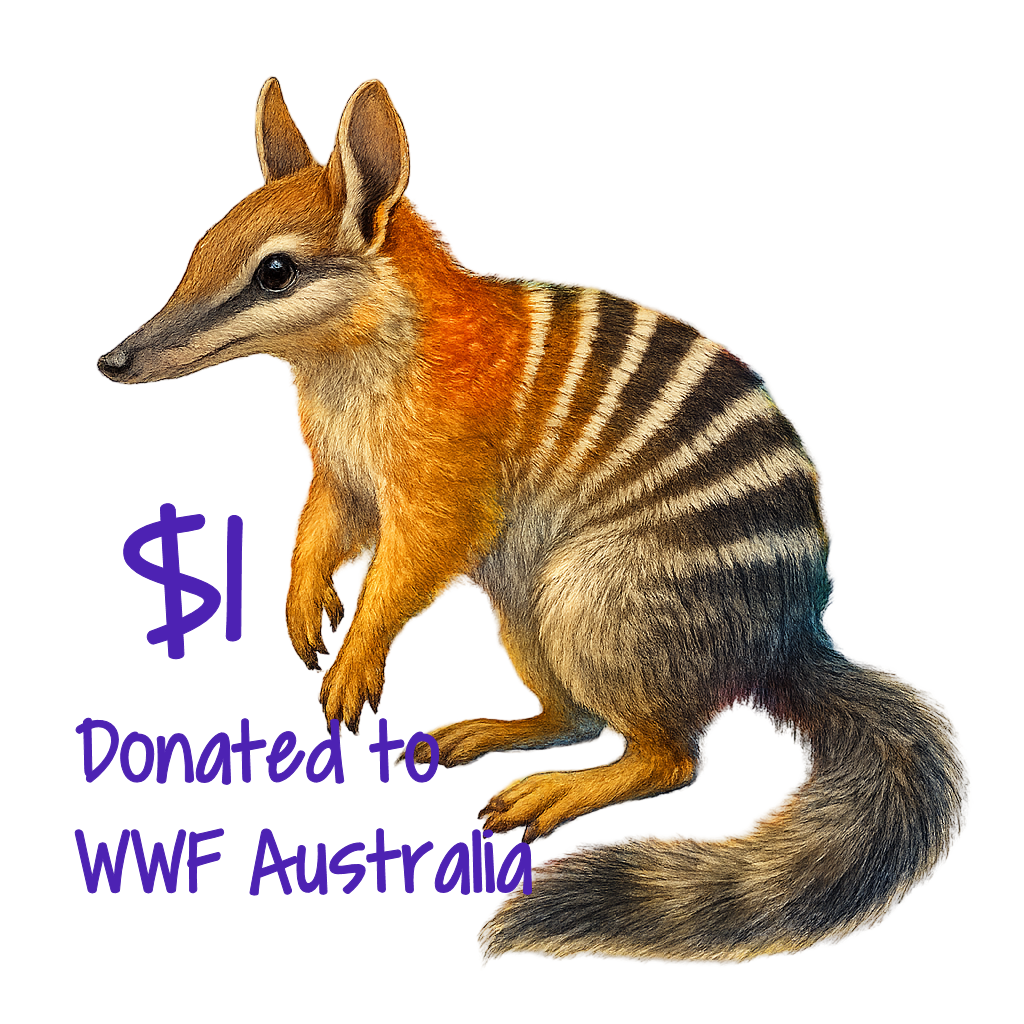 Endangered Kangaroo Island Echidna – Tote Bag | Australian Wildlife Conservation Design | Waratah and Wood Hearts and Habitats