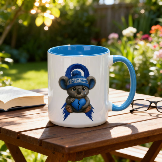 MND Awareness Koala – Mug | Support Motor Neurone Disease Research | Waratah and Wood Comfort and Courage Collection