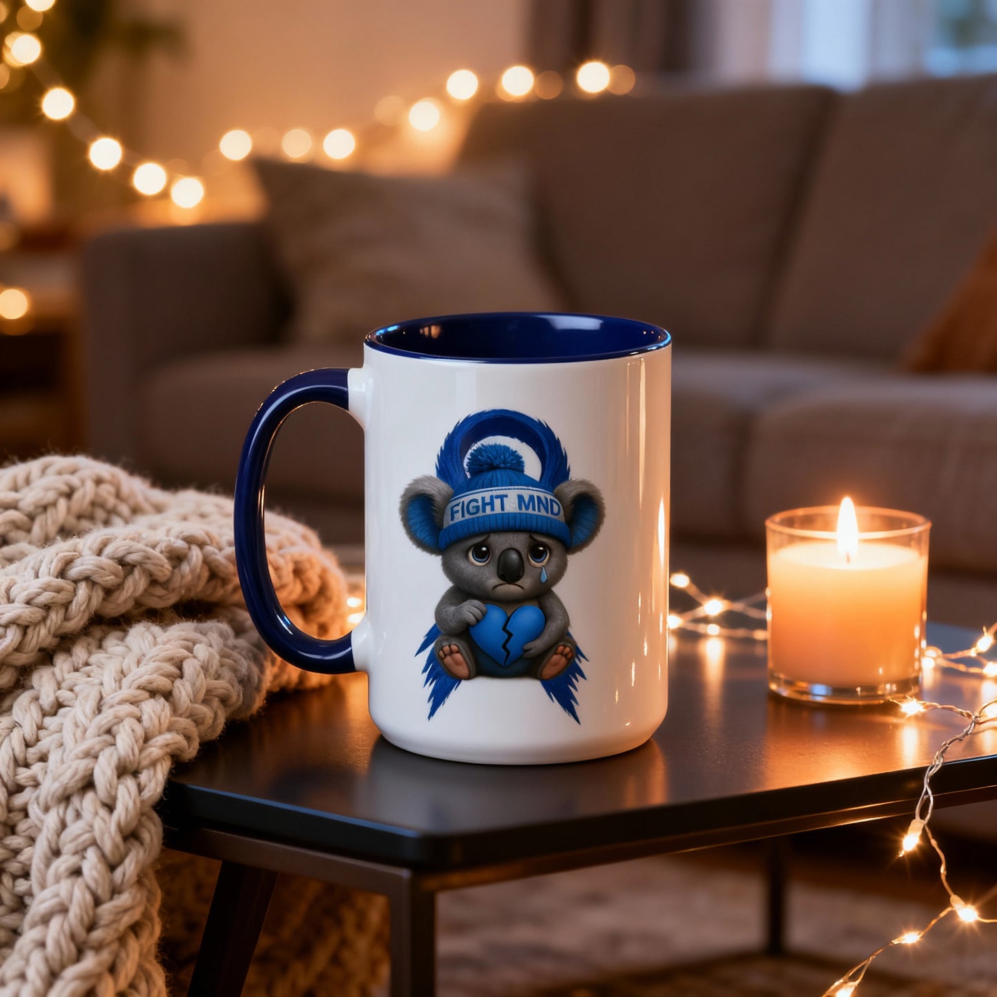 MND Awareness Koala – Mug | Support Motor Neurone Disease Research | Waratah and Wood Comfort and Courage Collection