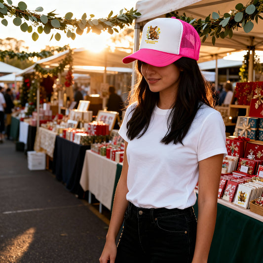 Don’t Mess With My Bounce – Trucker Cap | Kangaroo Joey Design | Gumleaf Gang Mischief Makers