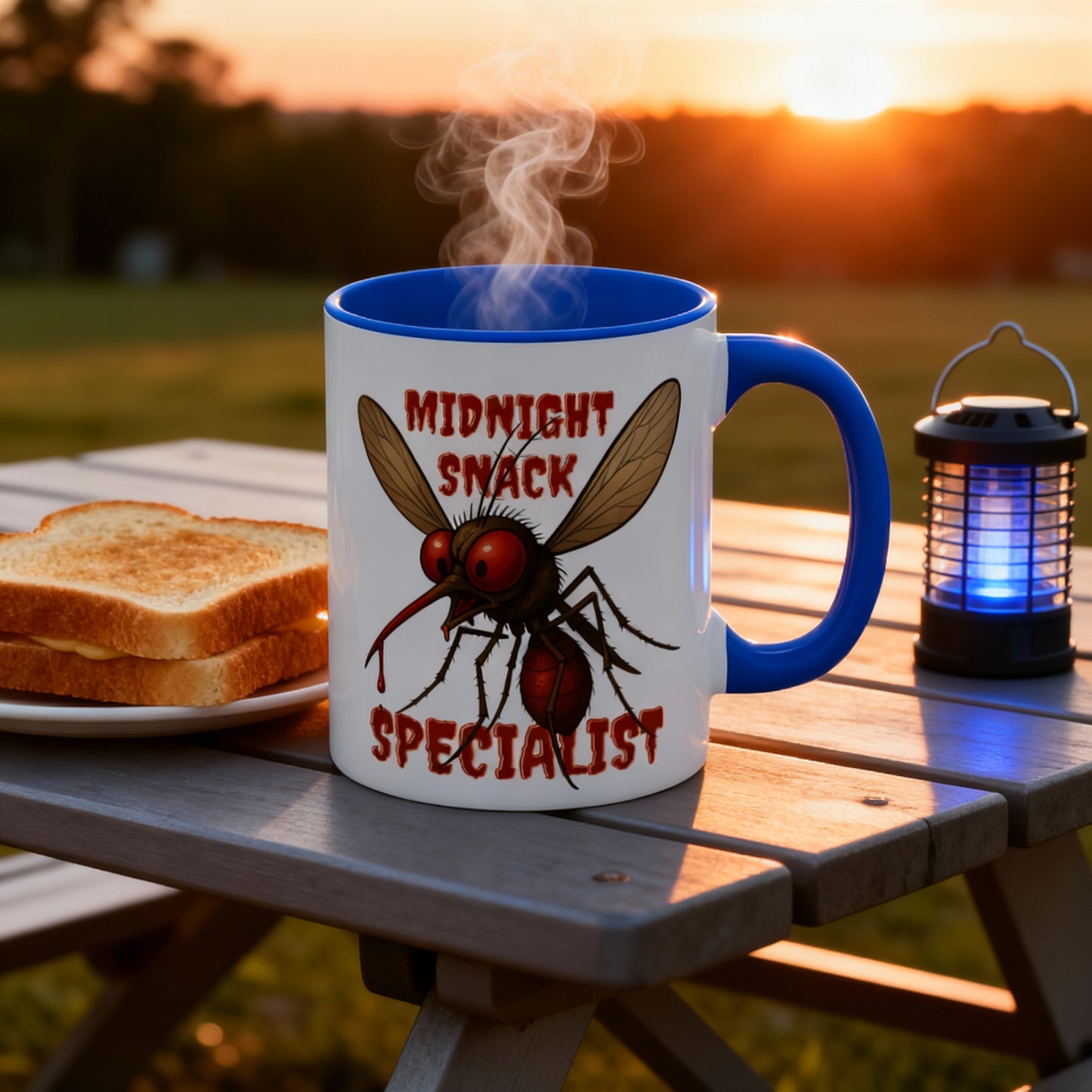Midnight Snack Specialist – Funny Aussie Mozzie Vampire Mug | Waratah and Wood Pride and Play Collection