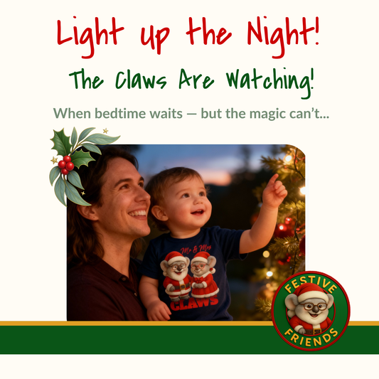 Mr and Mrs Claws – Toddler T-Shirt | Koala Santa and Mrs Claws Design | Gumleaf Gang Festive Friends