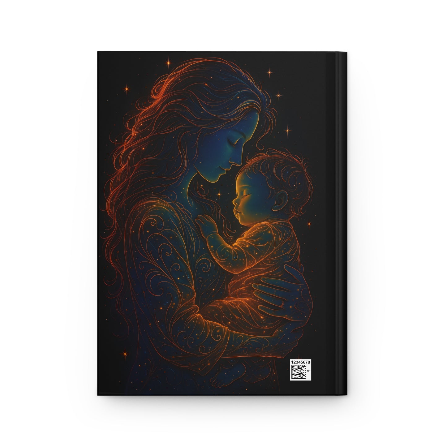 Celestial Mother and Child – Baby Diary | Luminous Journal of Love | Waratah and Wood Keepsake Memory Book