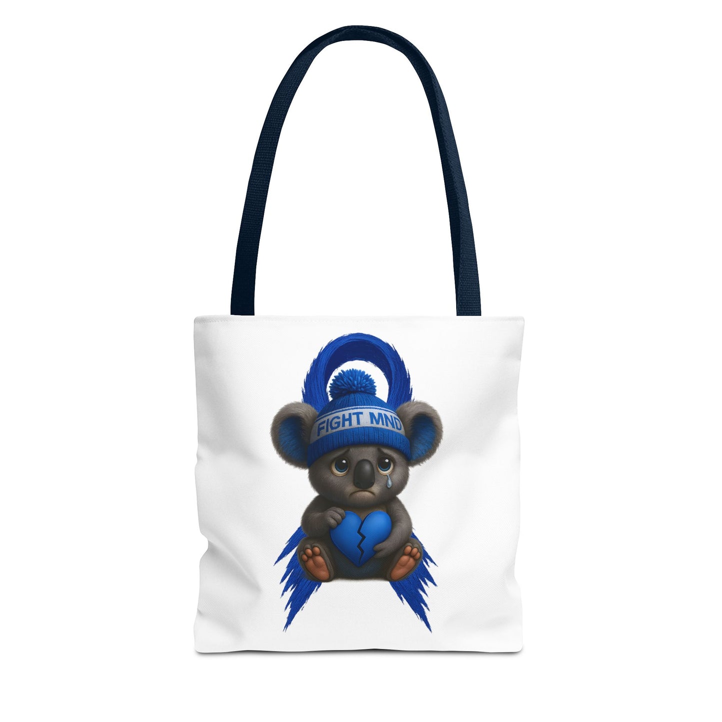 MND Awareness Koala – Tote Bag | Support Motor Neurone Disease Research | Waratah and Wood Comfort and Courage Collection