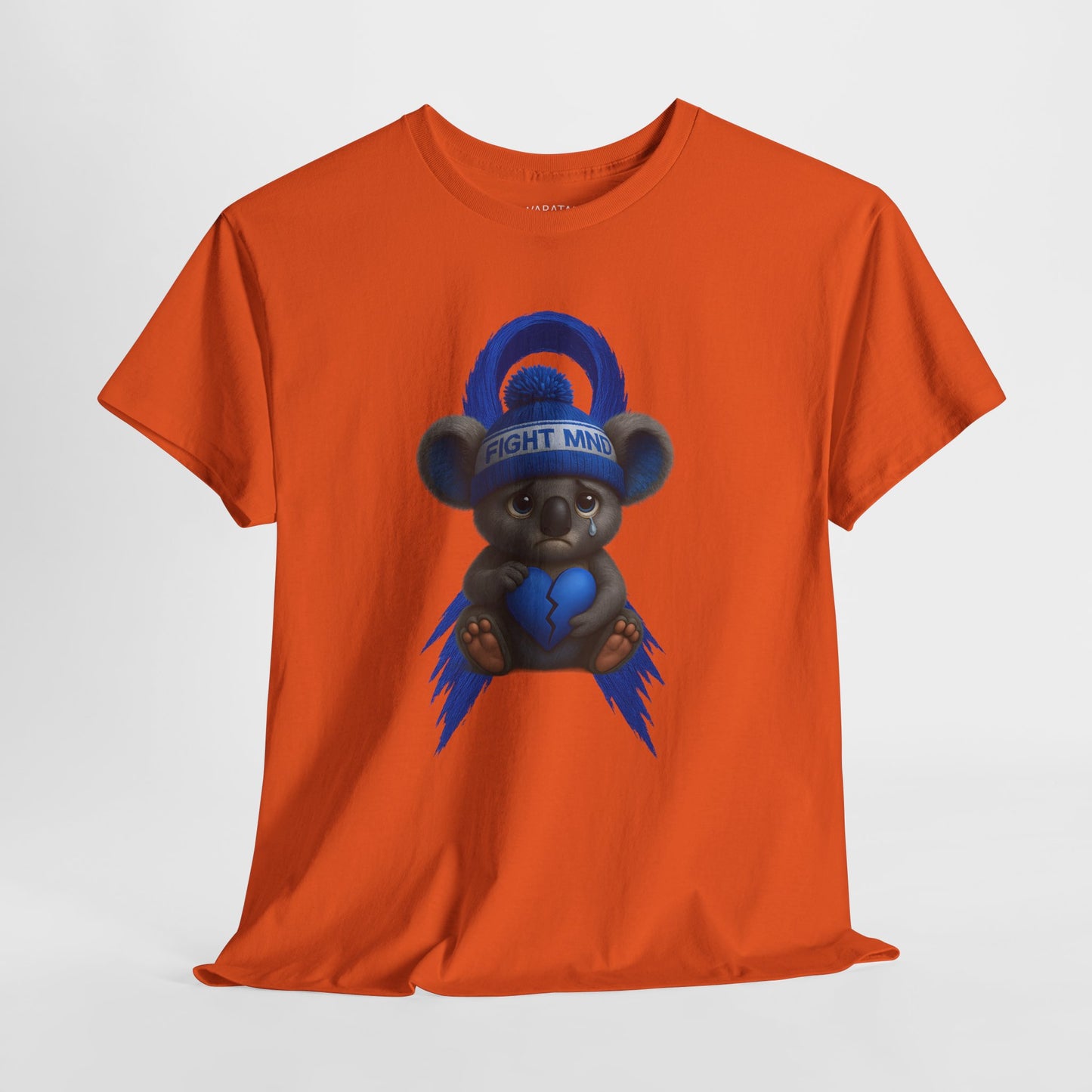 MND Awareness Koala – Adult T-Shirt | Support Motor Neurone Disease Research | Waratah and Wood Comfort and Courage Collection