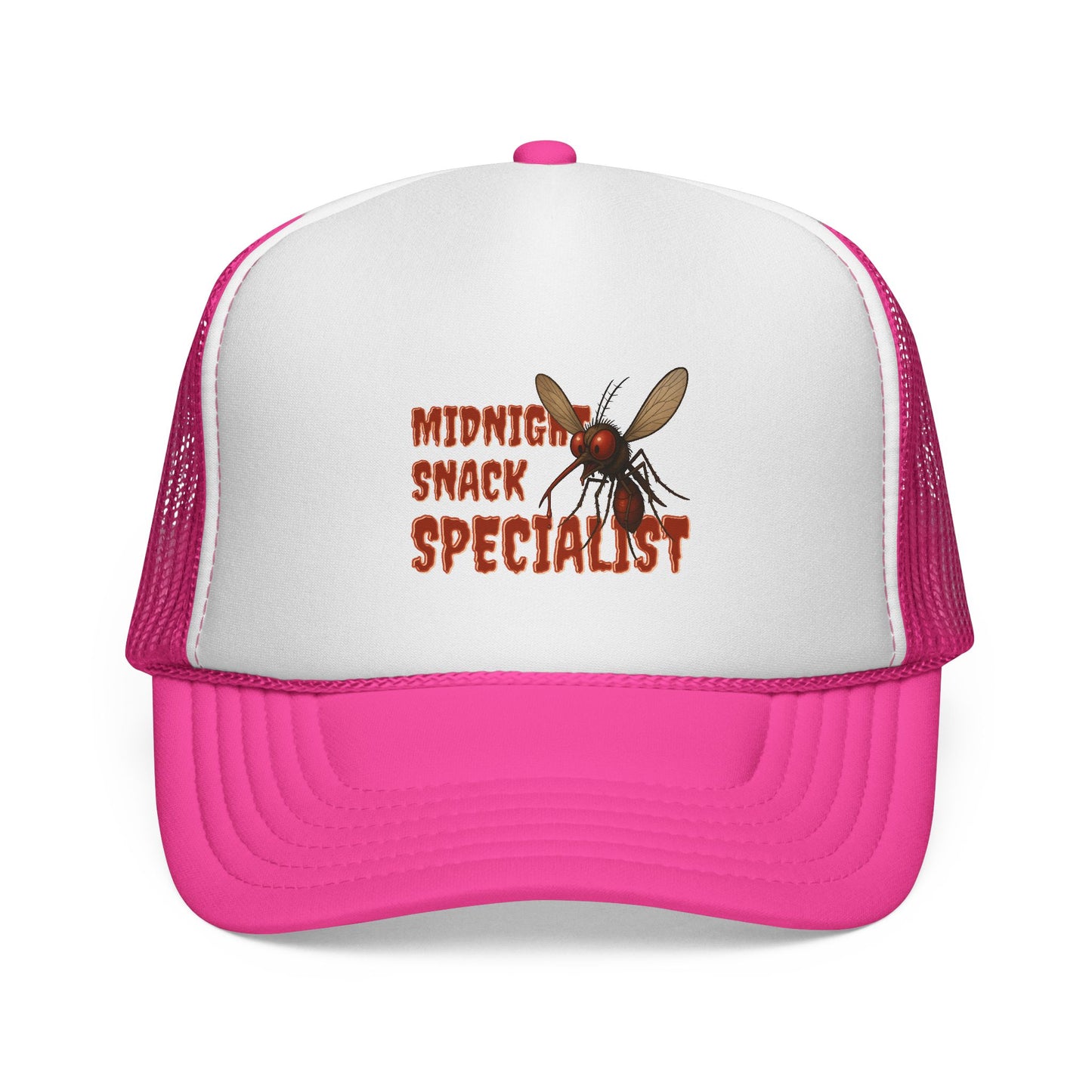 Midnight Snack Specialist – Aussie Trucker Cap | Funny Mozzie Vampire Hat | Waratah and Wood Pride and Play Collection